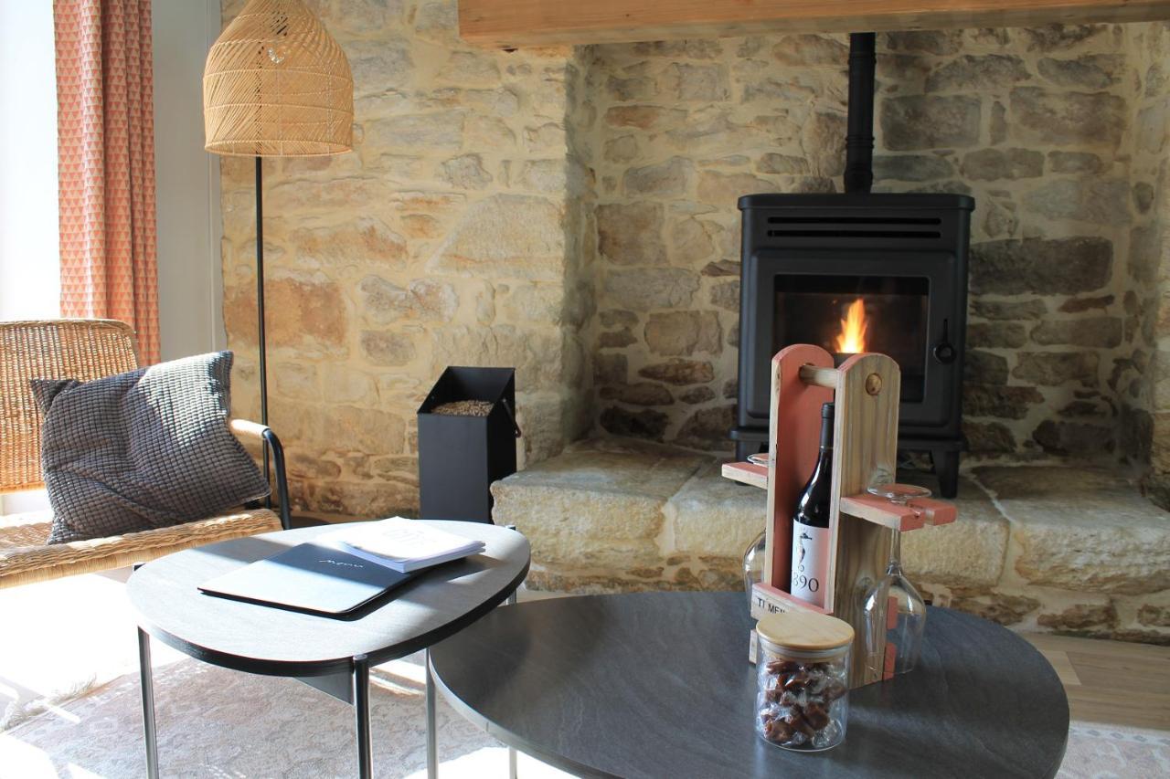 Maison bretonne à la campagne, proche Quimper ,Ti Mein Glas Landudal Extérieur photo